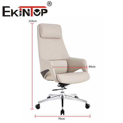 High Back Ergonomische Executive Boss Chair Multifunctionele Moderne Vegan Leders stoel