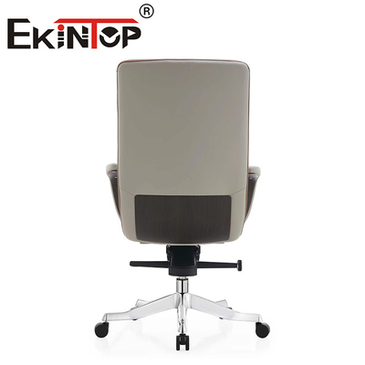 Echt leer draaibare kantoorpersoneel Executive Chair Cowhide Office Chair