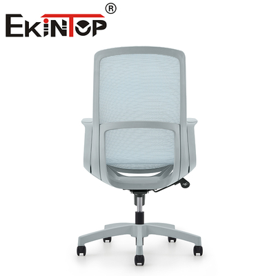 Moderne Lichtgewicht Conferentiestoel met Hoge Rugleuning Ergonomisch Ontwerp Mesh Rugleuning Stoel