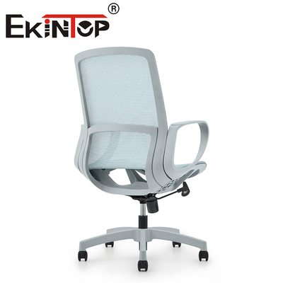 Moderne Lichtgewicht Conferentiestoel met Hoge Rugleuning Ergonomisch Ontwerp Mesh Rugleuning Stoel
