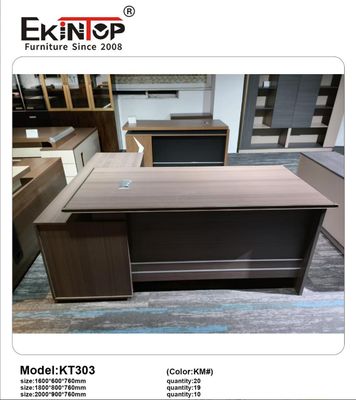 Elektronisch kantoor tafel Modern Houten kantoor tafel Desk met laden