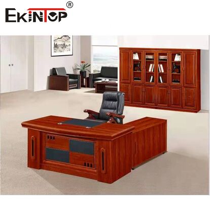 Ekintop Klassieke MDF Kantoortafel Directiebureau Kantoortafel Meubilair Bureau