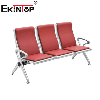 3 Seater-Roestvrij staal het Wachten Stoel voor de Ziekenhuizen 1220mm×680mm×800mm