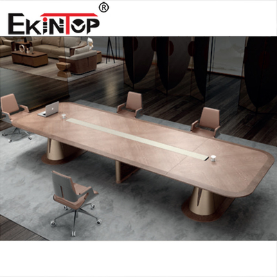 Houten Commerciële Conferentielijst voor Bureauzaal 4800×1600×750mm