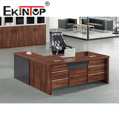 Halfrond bureaumeubilair Europees 100% MDF Executive bureau