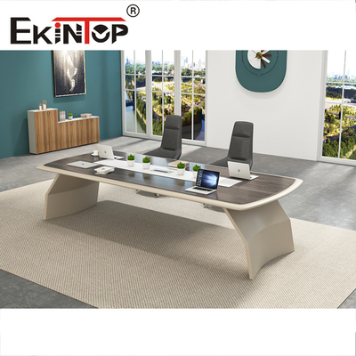 Kantoormeubilair 6 Persoons Bureau Conferentietafel Vergadertafel Met Metaal