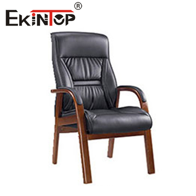 Luxe Comfortabel Design Koppeling Armleuning Kantoor Lederen Stoel Fabrikant Aanpasbaar