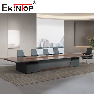 Houten Executive Vergadertafel Uitschuifbaar Krasbestendig