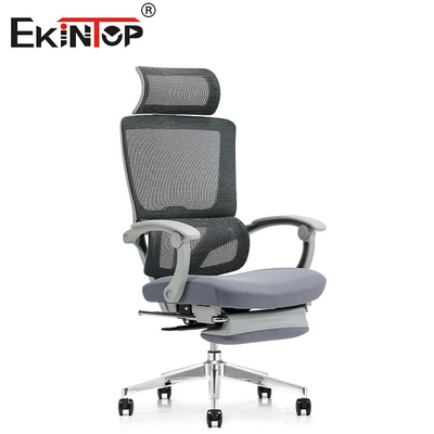 De standaard Rugpijn van Gray Office Mesh Chair For met de Plaatsing van de Gietmachineshoofdsteun