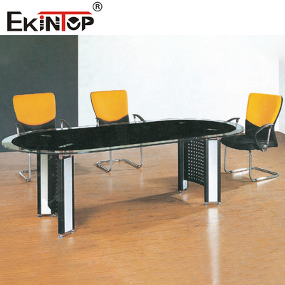 SGS Black Glass Conferentietafel Verbeter professioneel imago Toon zakelijke smaak