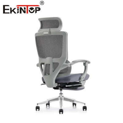 Ontploffingsbestendige kantorenstoel met een flip-up armsteun van nylon