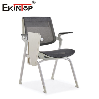 Mesh Back Stapelbare vergadering Training Stoel Met Tablet Makkelijk te Monteren