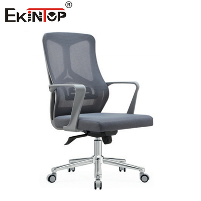 Moderne mesh comfortabele armsteun draaibare kantoorstoelen met wiel