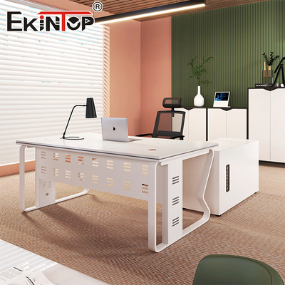Moderne stijl Office Executive Staff Desk Aanpasbaar commercieel bureau