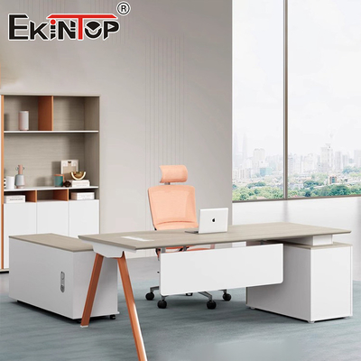 Moderne kantoor tafel ergonomisch kantoor bureau hout modulair bureau meubilair
