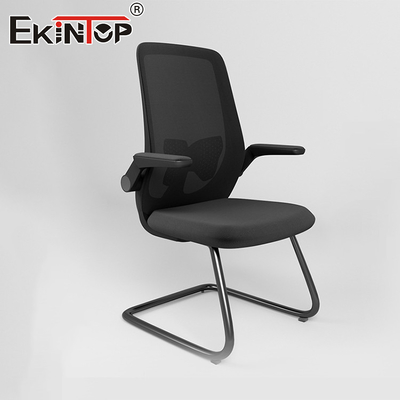 Eenvoudige comfortabele kantoor draaiende stoel Mesh rugleuning Stof kantoor stoel