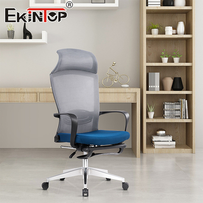Commerciële meubels Full Mesh High Back Office Chair Draaibaar Ergonomisch Verstelbare Armsteun