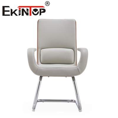 China Leverancier Ergonomie Zwart Lederafdelingskantoorstoel Cowhide kantoorstoel